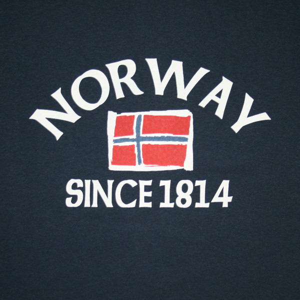 Norway Since 1814 T-Shirt - Navy (NOST)