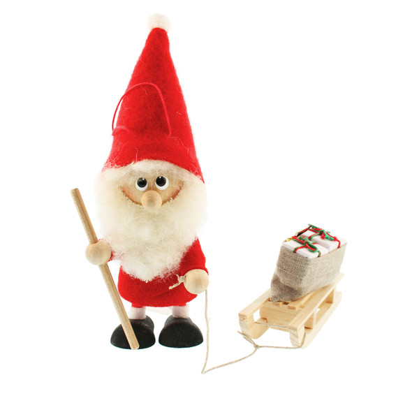 Tomte Santa with Sled (26103)