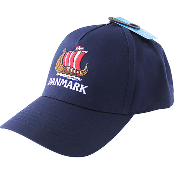 Danmark Viking Ship Embroidered Cap/Golf Hat (44518)