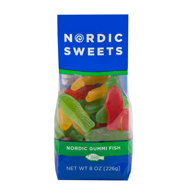 Nordic Sweets Nordic Gummi Fish Bag - 8 oz (23256)