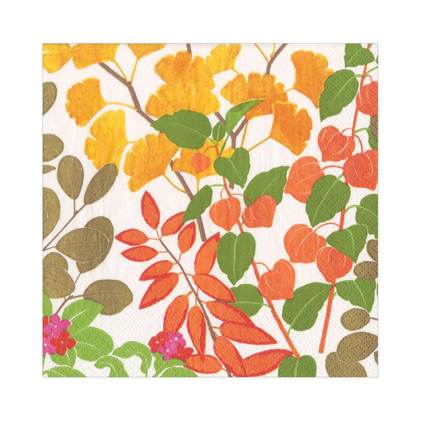 Autumn Gold Paper Luncheon Napkins -20 Per Package (16530L)