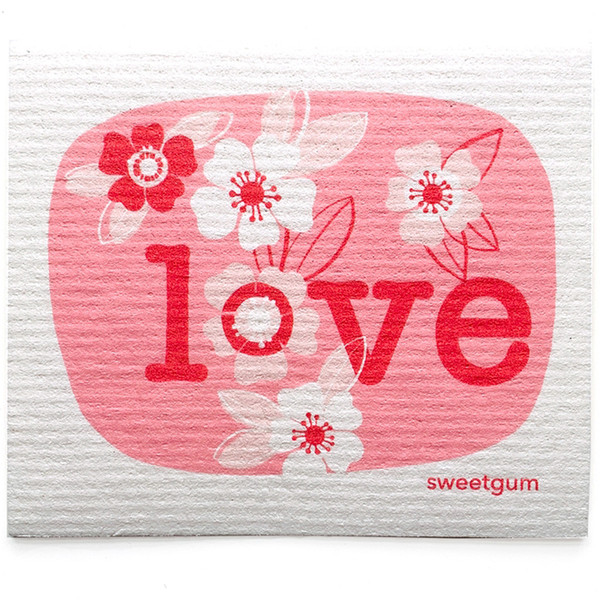 Swedish Dishcloth - Love (70262)