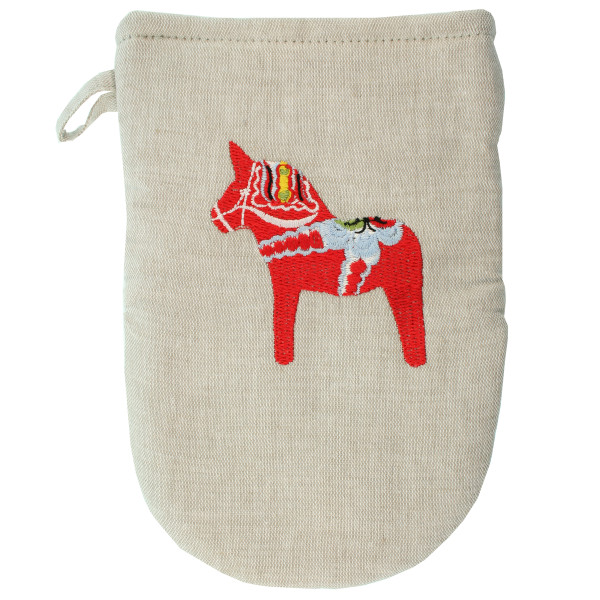 Oven Mitt - Dalahorse Red (OM025)