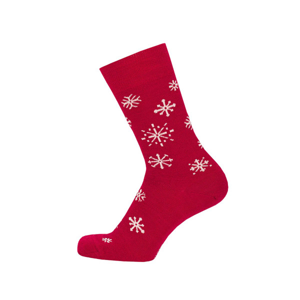 Bengt & Lotta Socks - Snow Star Red (716303)