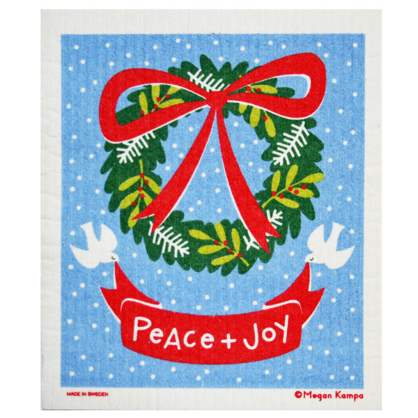 Swedish Dishcloth - Peace and Joy (222.40)