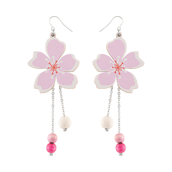 Kirsikankukka Earrings - Shades of Pink (A9228)