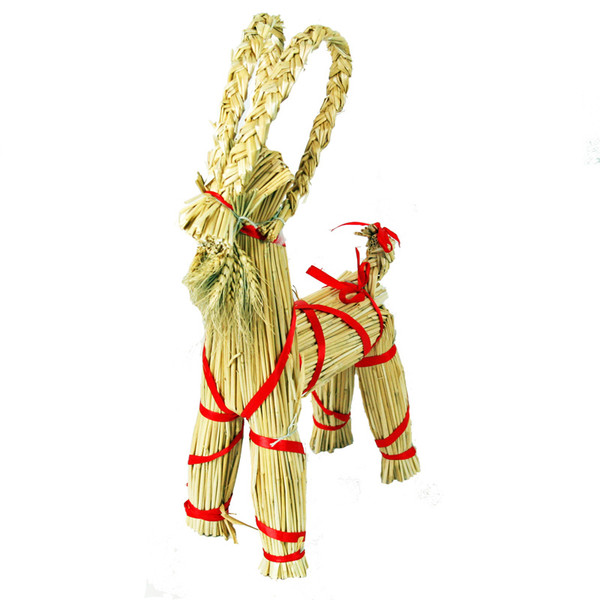 Straw Goat, 18" H (H1-179)