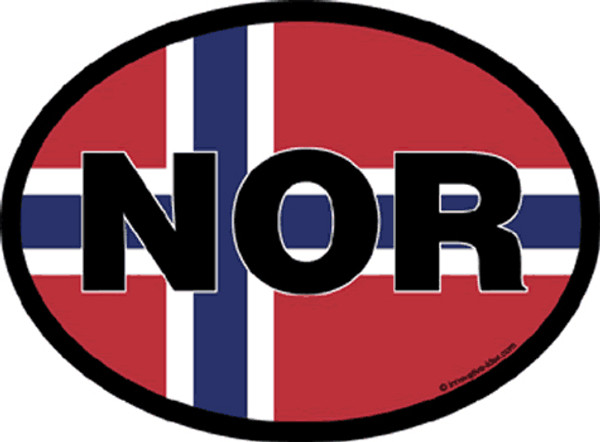 Norway Car Decal (3333)