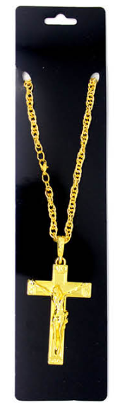 Big Necklace (Gold Cross Sign 