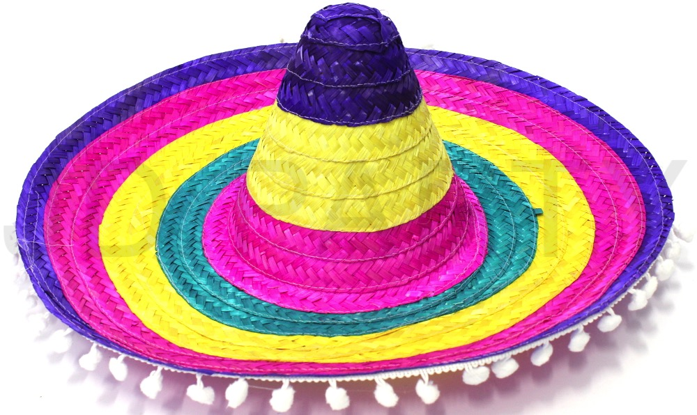 Mexican Hat (L) with Pompon - Discount 