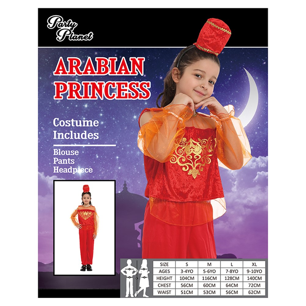 ARABIAN PRINCESS COSTUME Discount Party World