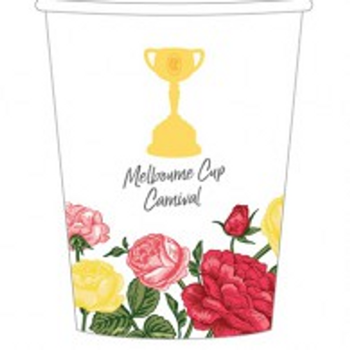 Melbourne Cup Paper Cups 266ml