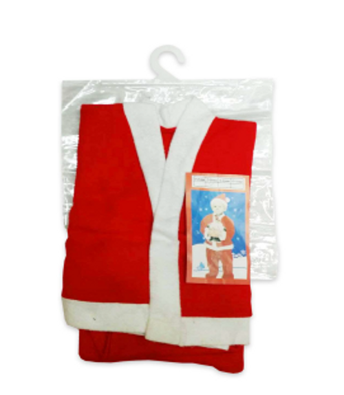 XMAS SANTA SUIT KIDS 10-13Y