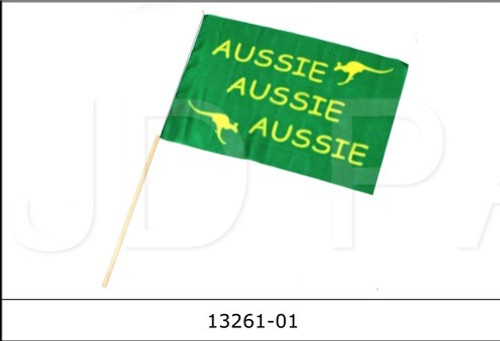 Aussie Hand Flag (Green)