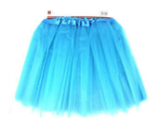 Tulle Ballerina Tutu (S) (Light Blue)