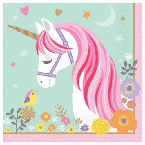 Magical Unicorn Luncheon Napkins