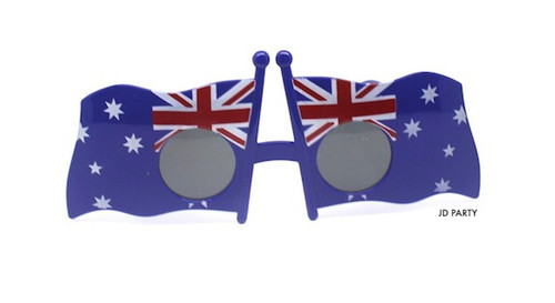 Party Glasses Australian Flag (Blue)