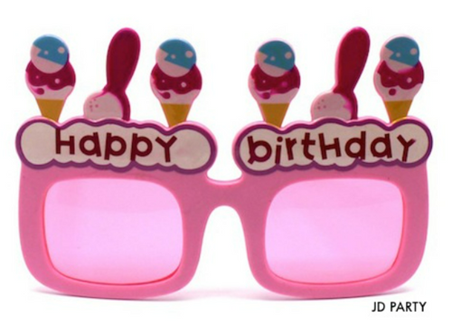 Party Glasses Happy Birthday 2