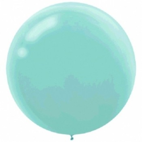 60cm Robin's Egg Blue Round Latex Balloo