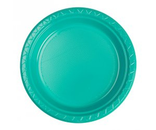 FS Round Dinner Plate 9" Classic Turq 20pk