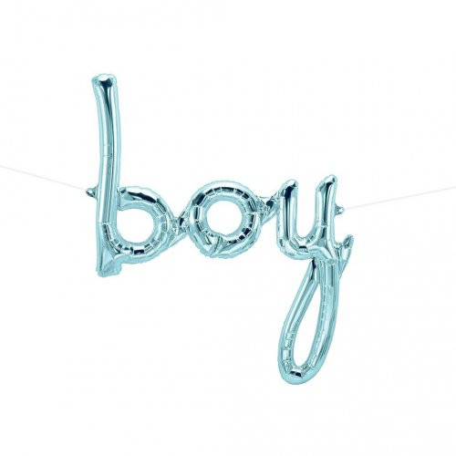 FBAL.33" SCRIPT "BOY" LT.BLUE