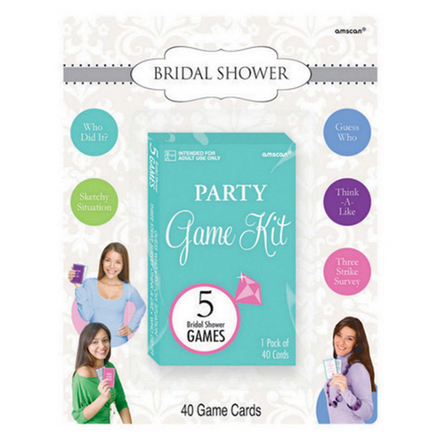 Bridal Shower Party Game Kit