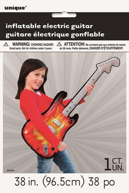 INFLATABLE GUITAR ELECTRIC-38"