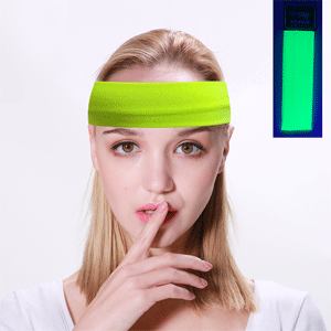 *NEON SWEATBAND-YELLOW