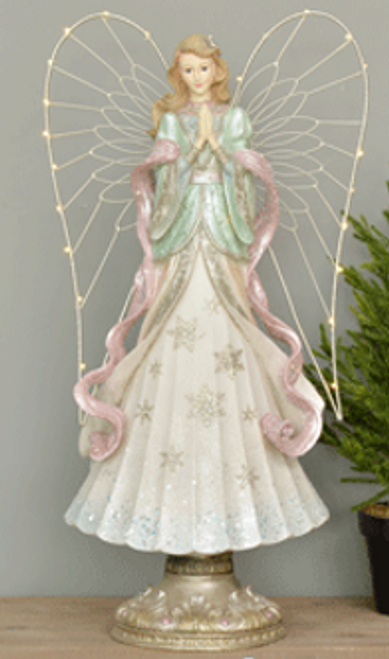 SKU209 57CM RESIN LIT ANGEL