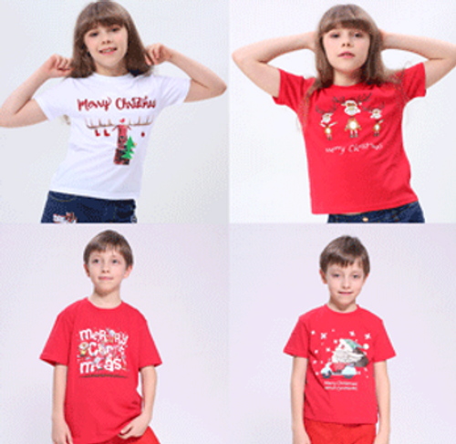 SKU643 4AS KIDS XMAS TSHIRT