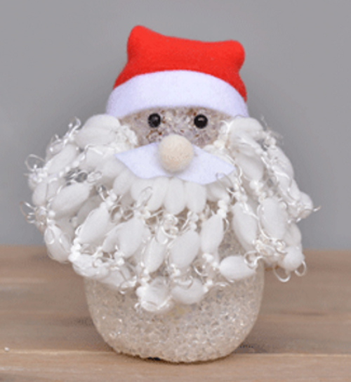 SKU709 LED LIGHTED SANTA CLAUS (20CM)