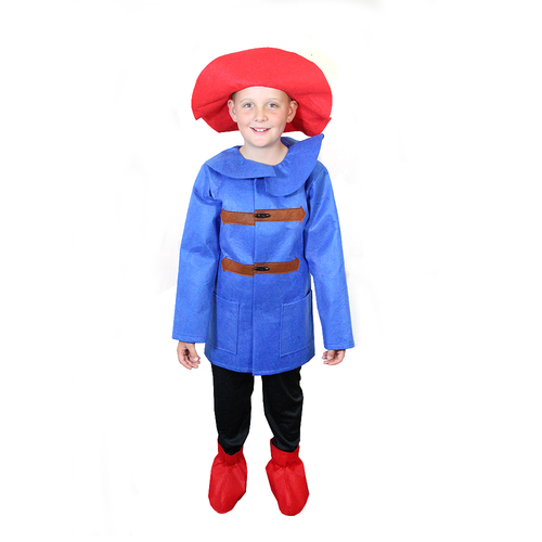 FRIENDLY BEAR COSTUME IN PVC BAG W/COLOUR CARD . HAT, COAT FRIENDLY BEAR COSTUME IN PVC BAG W/COLOUR CARD . HAT, COAT