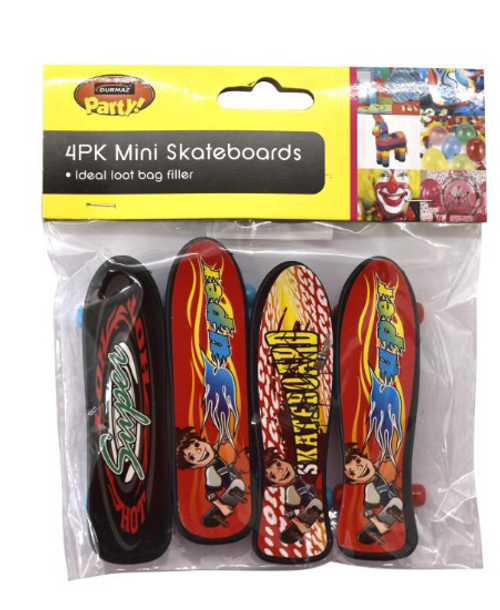 4Pk Mini Loot Bag Skateboards
