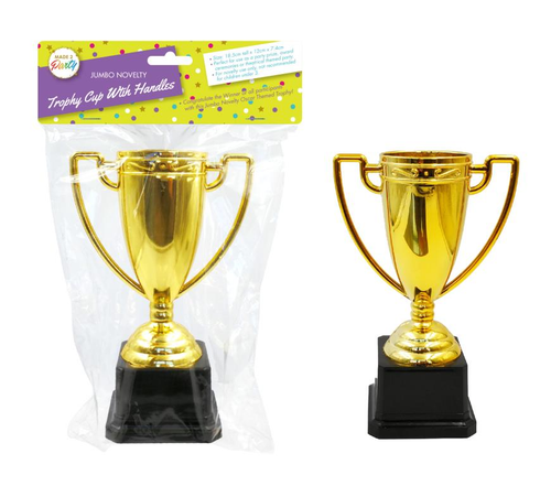 Premium Trophy With Handles 18.5 x 12 x 7.4cm