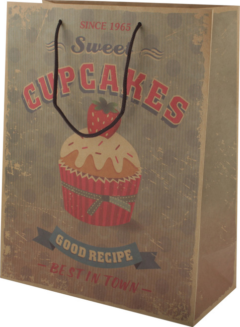 VINTAGE GIFTBAG CUPCAKES