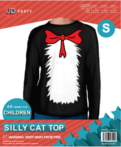 Children Silly Cat Top (S)