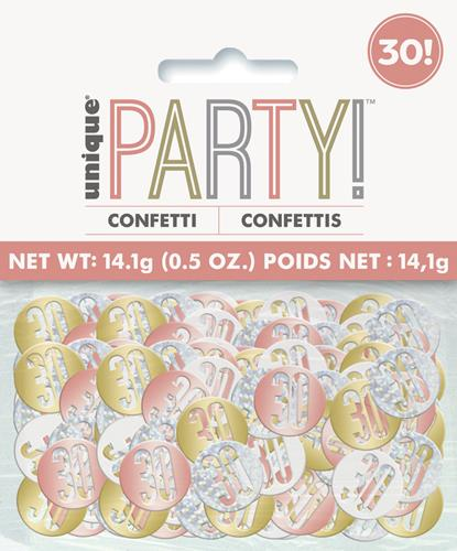 R/Gold Confetti .5Oz - 30