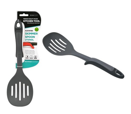 Premium Elevated Nylon Kitchen Tools - Skimmer Utensil Premium Elevated Nylon Kitchen Tools - Skimmer Utensil