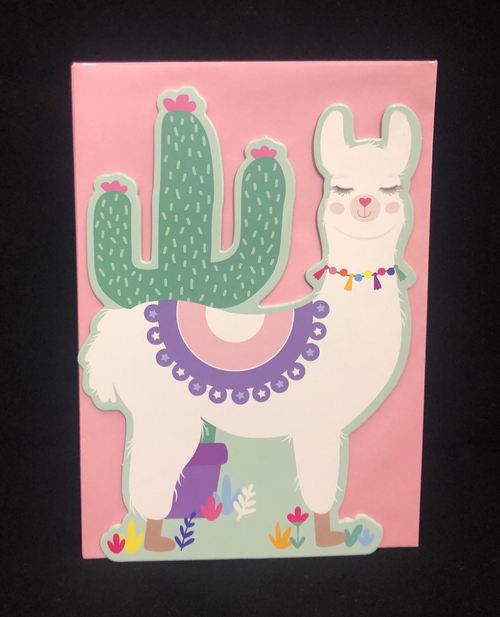 INVITE 8PK LLAMA FSC MIX