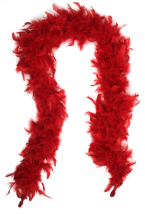 Feather Boa (Red)