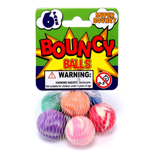 Ball Bouncy 6pk