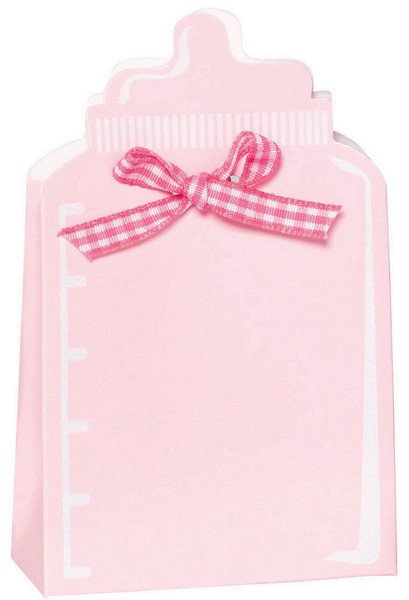 Baby Shw Pink Shaped Fav Box Kit Pink