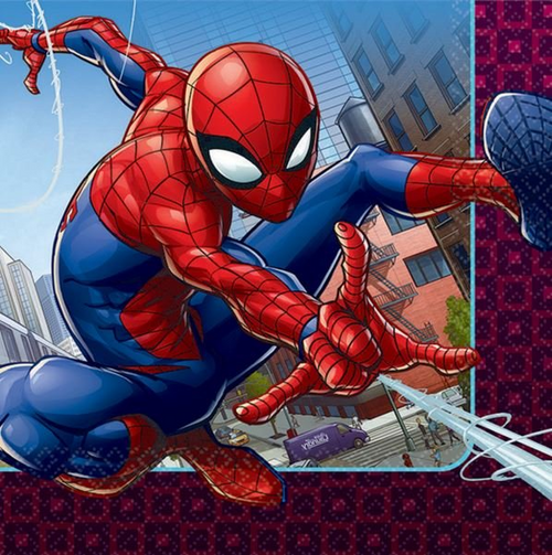 Spider-Man WW L/Napkin