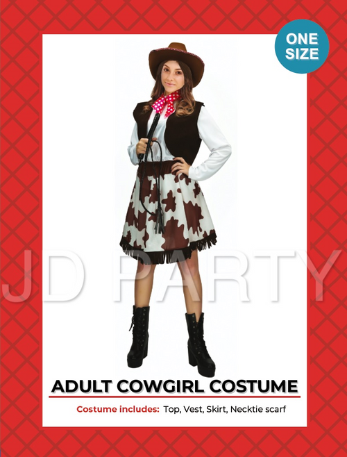 Adult Cowgirl Costume (A0069)