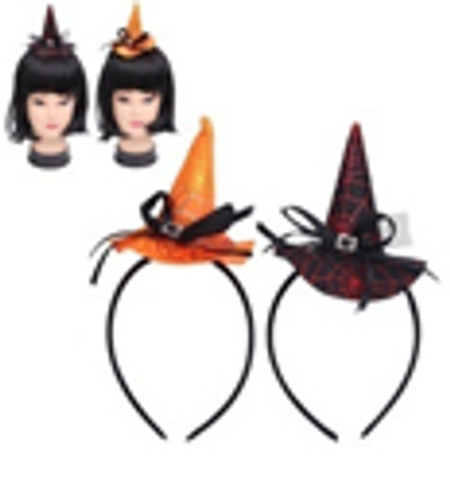 ASST. MINI WITCH HEADBAND 1PC ASST. MINI WITCH HEADBAND 1PC