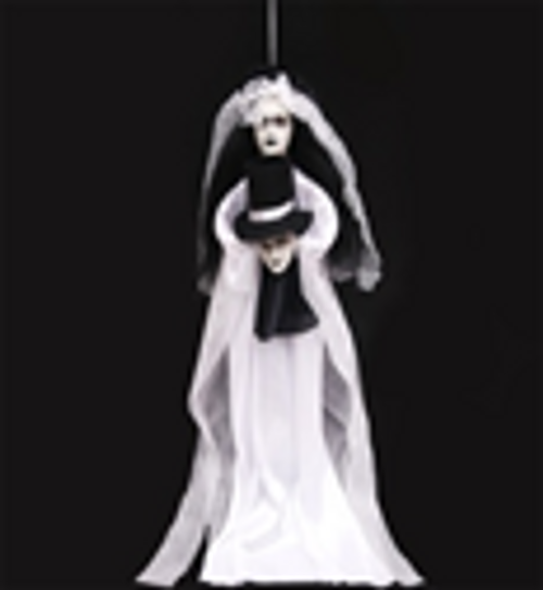 60CM HANGING BRIDE W/GROOM HEAD 60CM HANGING BRIDE W/GROOM HEAD