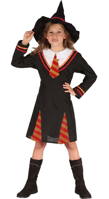 Student Witch Hat Dress W/ Tie Student Witch Hat Dress W/ Tie