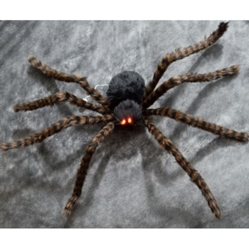 SPIDER W/BROWN LEGS AND LIGHT UP EYES SPIDER W/BROWN LEGS AND LIGHT UP EYES