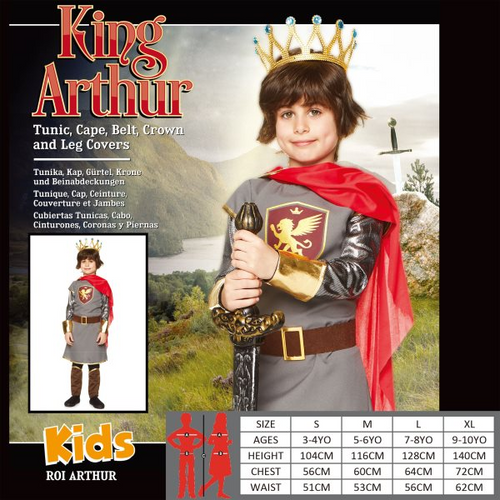 KING ARTHUR SIZE L