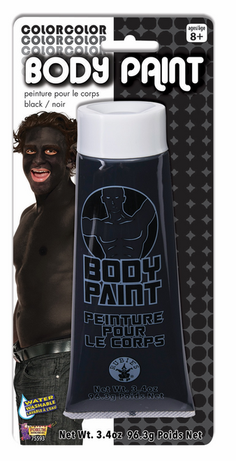 96.3 GRAM BLACK BODY PAINT IN TUBE ON COLOUR CARD 96.3 GRAM BLACK BODY PAINT IN TUBE ON COLOUR CARD